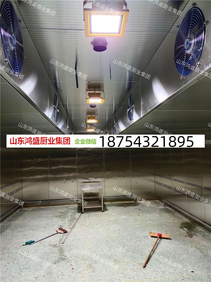 大型醒发房，，，，，，大型醒发室装置现场，，，，，，全自动不锈钢聚氨酯醒发房，，，，，，大型馒头包子醒发箱